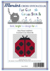 Easy Peasy Ladybird Cross Stitch Kit by Fat Cat