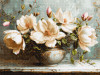 The Mysterious Magnolias Cross Stitch Kit by Luca-S GOLD