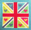 Flag Needle Point By Stitching Shed