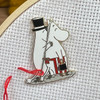 Moomin - Moominmamma& Moominpappa Needle Minder By Crafty Kit