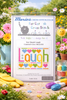 Sew Simple Laugh Cross Stitch Kit by Fat Cat