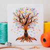 Mandala Tree Cross Stitch Kit by Meloca Designs