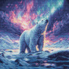 The Northern Lights Cross Stitch Kit by Luca S
