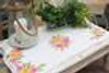 Floral Bouquet Table Runner Printed Cross Stitch Kit by Trimits