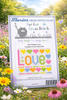 Sew Simple Love Cross Stitch Kit by Fat Cat