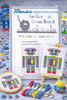Sew Simple Robot Cross Stitch Kit by Fat Cat