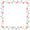 Toadstools Tablecloth Embroidery Kit by Trimits