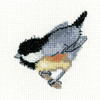 Little Friends Coal Tit Cross Stitch Kit by Heritage