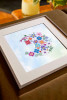 Floral Moon by Marie-Dominique Procureur Cross Stitch Kit by DMC