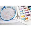 Blue Mirage Counted Cross Stitch Kit by Letistitch