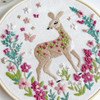 Frolicking Fawn Embroidery Kit by Makebox Frolicking Fawn Embroidery Kit by Makebox