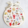 Summer Embroidery Kit by Makebox Summer Embroidery Kit by Makebox