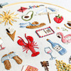 Summer Embroidery Kit by Makebox Summer Embroidery Kit by Makebox