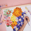 Floral Paint by Numbers Kit by RHS Floral Paint by Numbers Kit by RHS