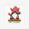 Devil Card Cross stitch Card Kit by Heritage