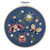 Mini Beasts Embroidery Kit with Hoop by Trimits
