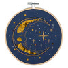 Moon Embroidery Kit with Hoop by Trimits