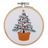 Tree Mini Embroidery Kit with Hoop by Trimits