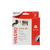 Velcro Stick on Tape 20mm x 5m White