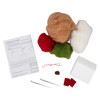 Festive House Needle Felting Kit by Trimits