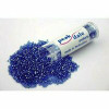 Blue Foil Glass Seed Beads 35g by Peak Dales