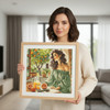 Window to the Garden Cross Stitch Kit by AVA