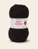 Sirdar Soft Down Wool Blend 100g Ball - Soft Black