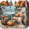 Autumn Rest Counted Cross Stitch Kit by AVA Stitch