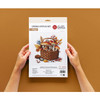 Basket of Autumn Mushrooms Counted Cross Stitch Kit by AVA Stitch