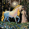 Unicorn Tale Counted Cross Stitch Kit by Riolis