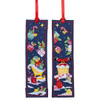 Santa and Sleigh Bookmarks Set of 2 Counted Cross Stitch Kit by Vervaco
