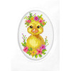 Duckling Cross Stitch Card Kit by Orchidea