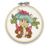 Beatrix Potter - Benjamin Bunny Mini Cross Stitch Kit by Crafty Kits