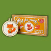 For Fox Sake! Mini Matchbox Cross Stitch Kit by The Crafty Kit Co.