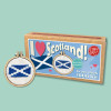 I Love Scotland! Mini Matchbox Cross Stitch Kit by The Crafty Kit Co.