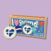 I Love Shetland! Mini Matchbox Cross Stitch Kit by The Crafty Kit Co.