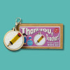 Thank you, Teacher! (pencil) Mini Matchbox Cross Stitch Kit by The Crafty Kit Co.