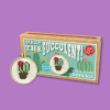 What the Fucculent! Mini Matchbox Cross Stitch Kit by The Crafty Kit Co.