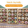 You're Drop-Dead Gorgeous! Mini Matchbox Cross Stitch Kit by The Crafty Kit Co.