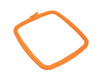 Nurge Orange Square hoop 14.5cm x 16.5cm (5.70" x 6.50")