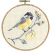 Great Tit Counted Cross Stitch Kit By Permin