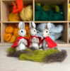 Beatrix Potter -Flopsy Mopsy and Cotton-Tail Needle Felting Craft Kit