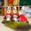 Beatrix Potter -Flopsy Mopsy and Cotton-Tail Needle Felting Craft Kit