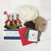Beatrix Potter -Flopsy Mopsy and Cotton-Tail Needle Felting Craft Kit