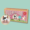 You're Moo-Vellous! Mini Matchbox Cross Stitch Kit by The Crafty Kit Co.