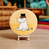 Moomin - Moominpappa Sitting in a Hoop Needle Felting Craft Kit By Crafty Kit