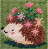 Half Stitch / Tapestry Kit: Hedgehog By Trimits