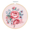 Embroidery Kit with Hoop: Rose Blossom By Trimits
