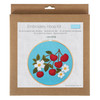 Embroidery Kit with Hoop: Cherries By Trimits