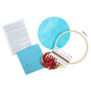 Embroidery Kit with Hoop: Cherries By Trimits